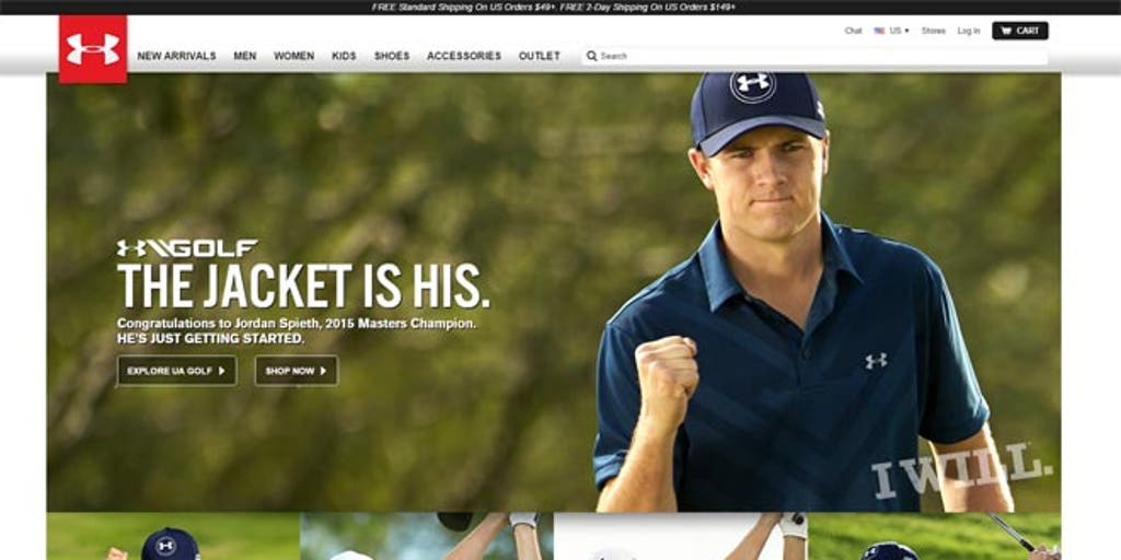 jordan spieth under armour t shirt