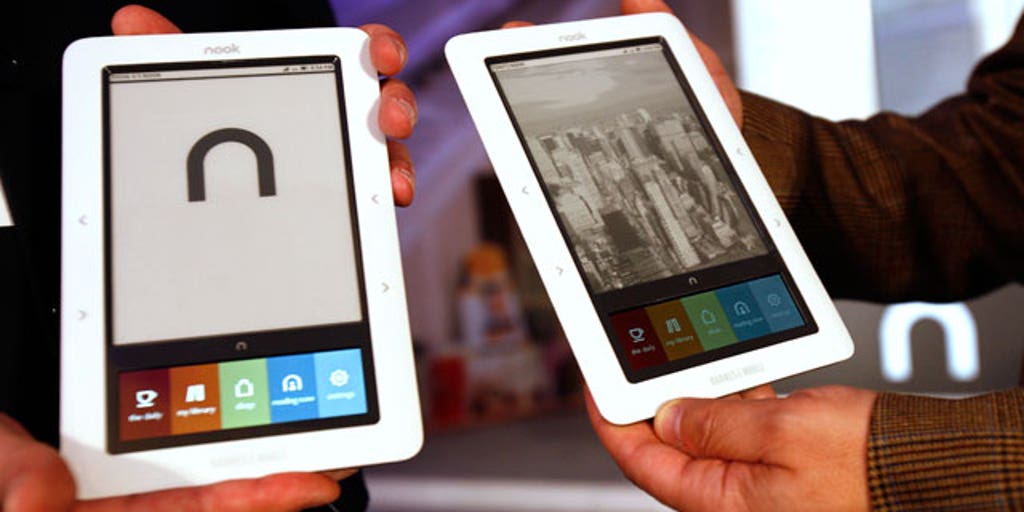 Nook Tablet E Book Spell Win For Barnes Noble In 2q Fox Business