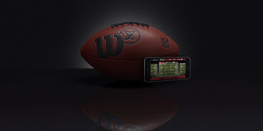 Wilson's smart American football helps you toss a wicked spiral