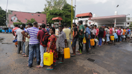Sri Lanka's gasoline shortage continues