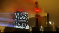 Climate activists stage protest at German coal-fired plant