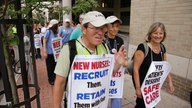 More than 1,200 nurses at Boston hospital start strike