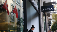 Zara clothes in Istanbul tagged to highlight labor dispute