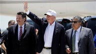 Trump Visits Mexico Border, Claims Hispanics Love Him