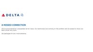 Delta Air Lines Site Returns After Suffering Apparent Outage