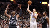 Warriors Notch Record  72nd Win, End Spurs' Home Streak