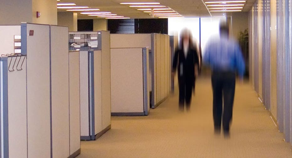 Office Worker, Cubicles, office, office employee, office corridor