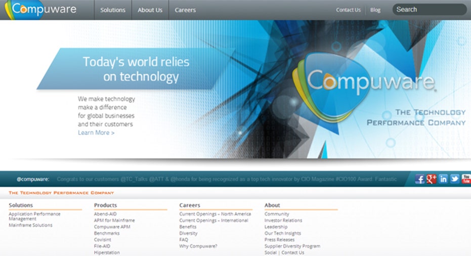 PE Firm Thoma Bravo to Buy Software Maker Compuware Fox Business