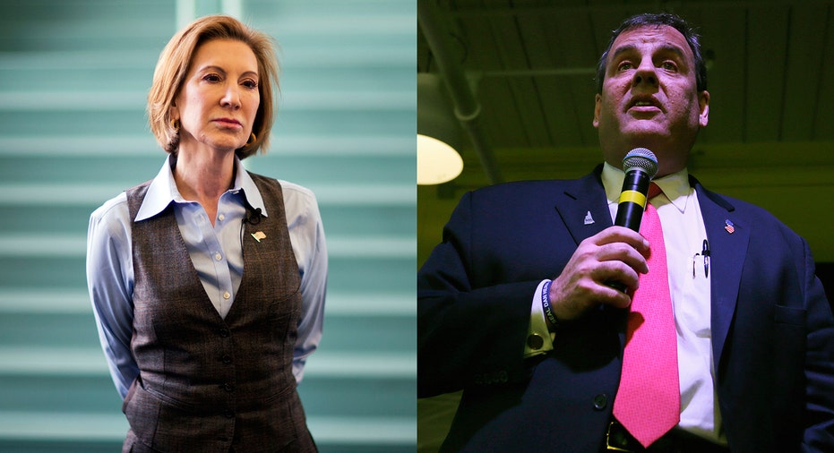 Carly Fiorina and Chris Christie FBN