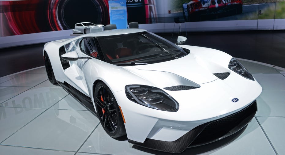 Ford GT white FBN