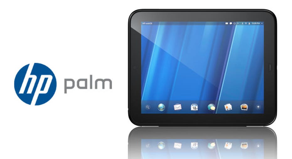 HP Palm TouchPad With Logo