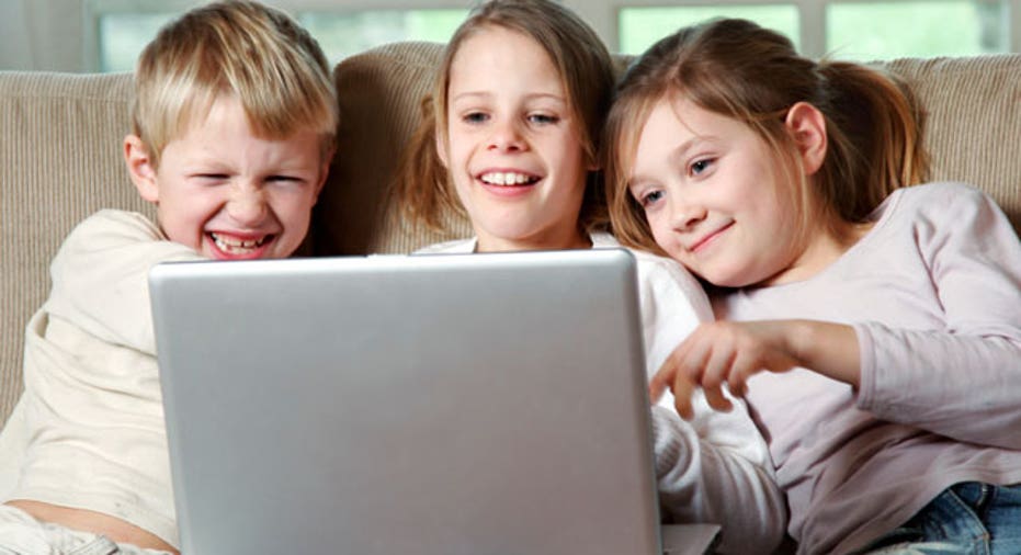 Kids, Children, laptop, computer