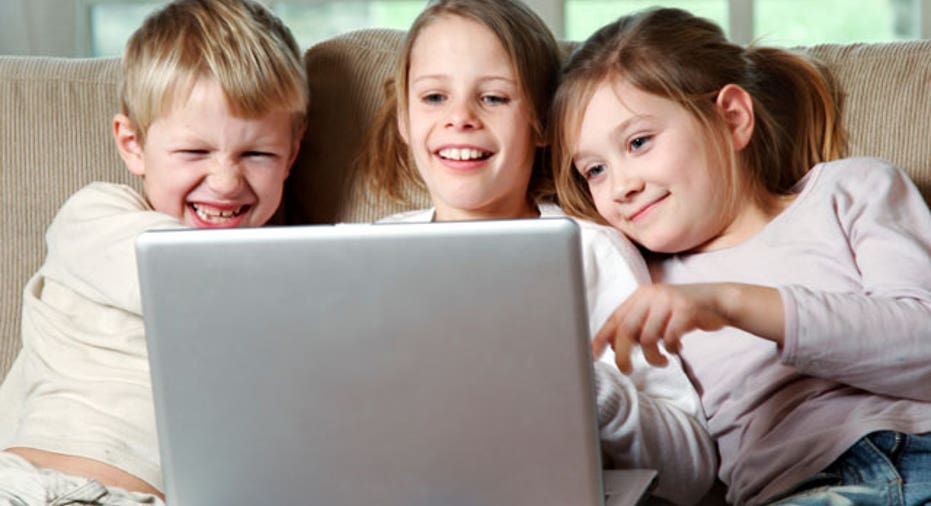 Kids, Children, laptop, computer