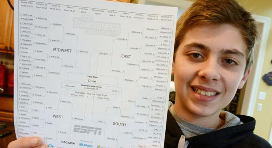 ESPN Bracket Sixth Grade Winner Basketball