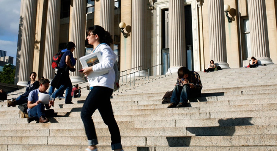 Students on College Campus