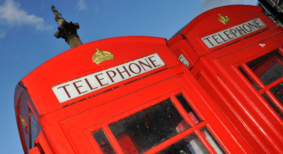 Telephone Booths in London, England