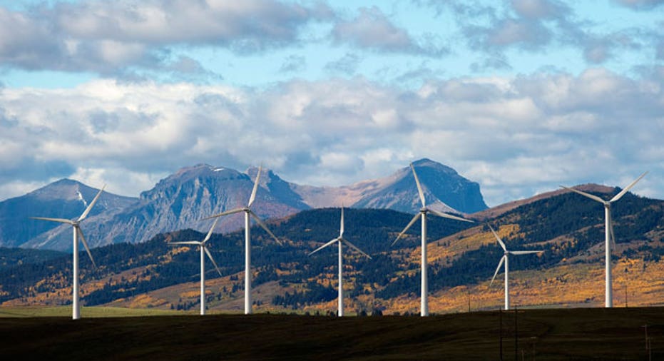 Windmills Generating Electricity