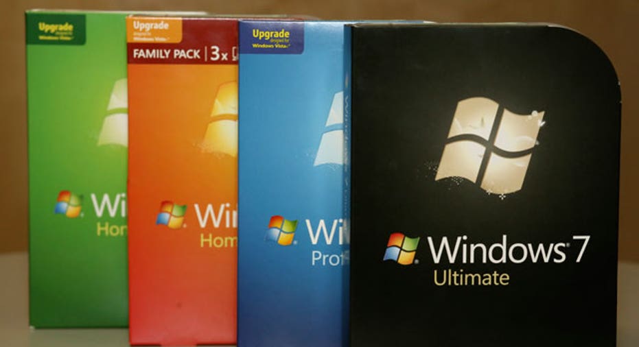 Windows 7 Versions on Display