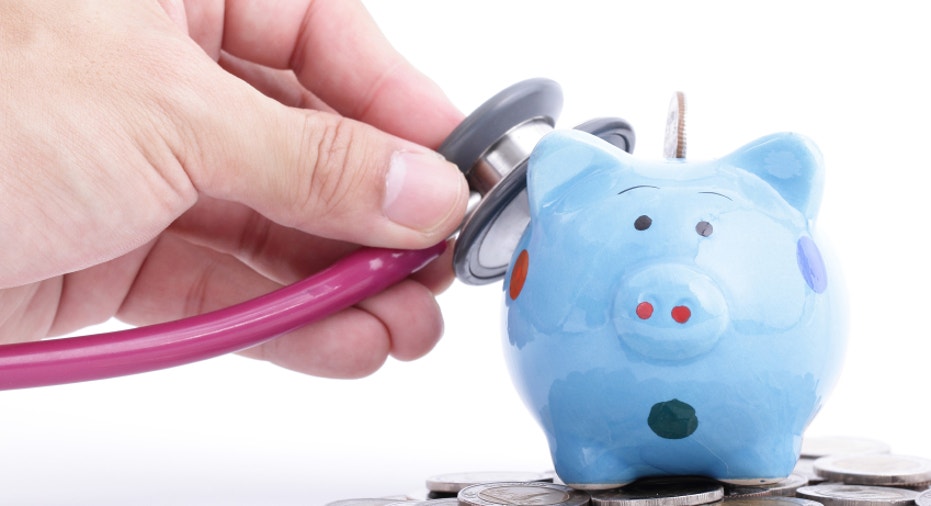 Blue Piggy bank