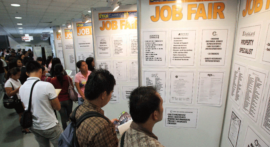 PHILIPPINES-ECONOMY/JOBLESS