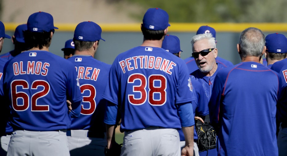 Chicago Cubs 2016 spring training pitchers FBN