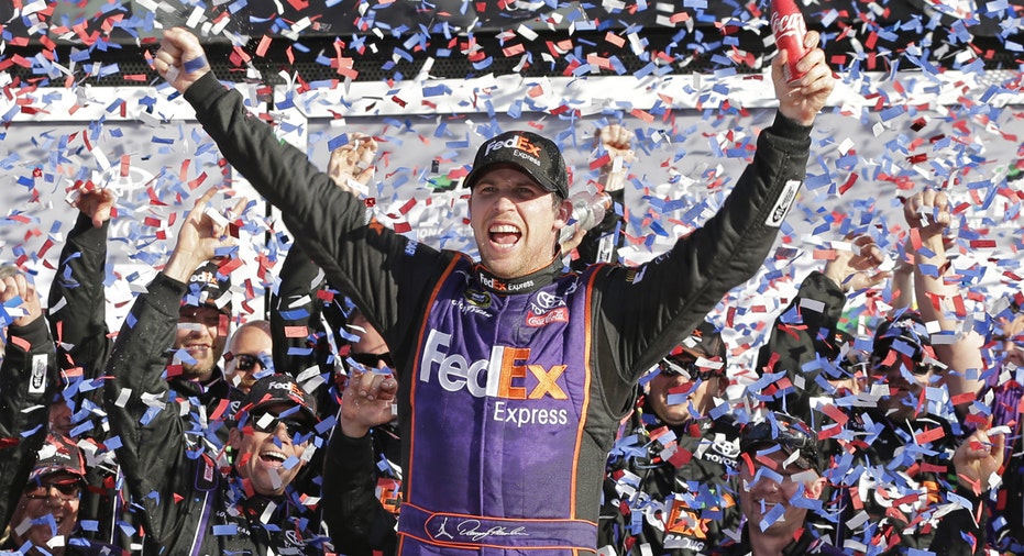 Denny Hamlin Daytona FBN