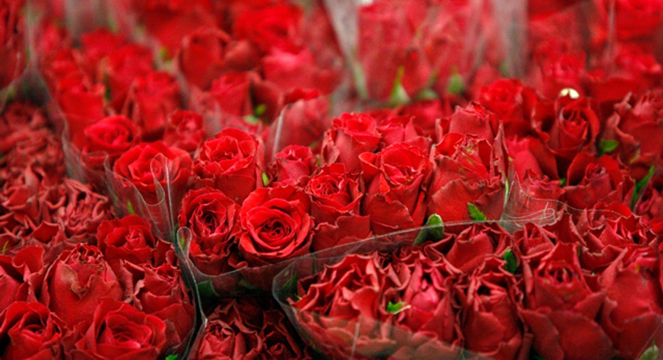 Bunches of Red Roses 