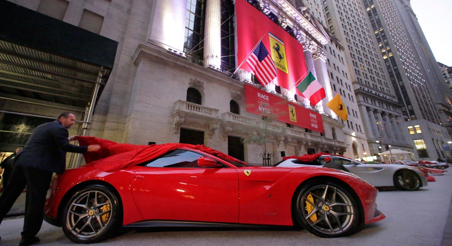 Financial Markets Wall Street Ferrari IPO