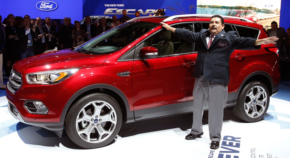 2017 Ford Escape at LA Auto Show, suv, crossover, cars