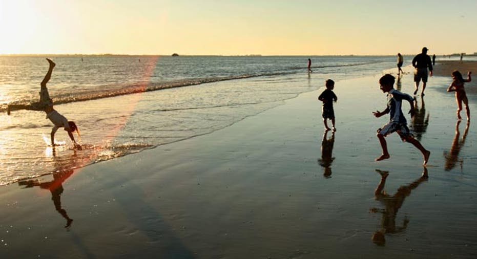 Fort Myers Florida beach, family, vacation