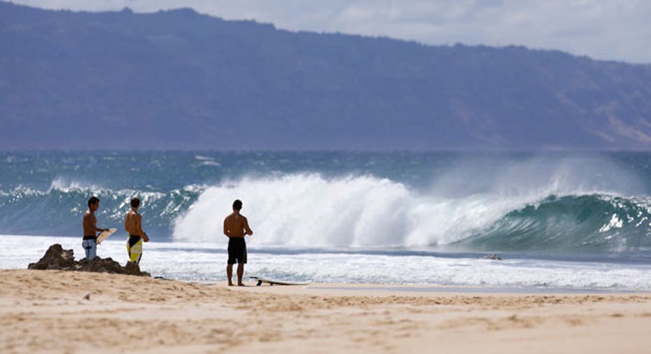 Hawaii, Vacation, surfing, beach, waves
