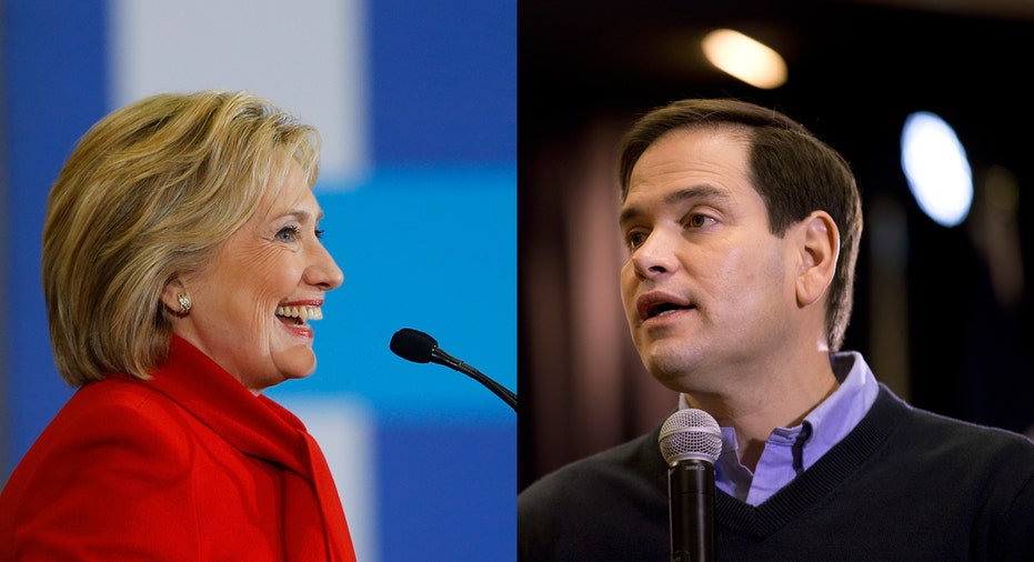 FBN Hillary Clinton, Marco Rubio