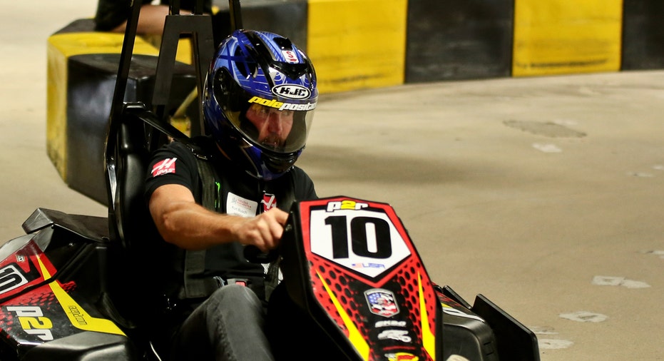 Kurt Busch go-kart NASCAR FBN