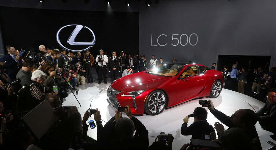 Lexus LC 500, Toyota, Detroit Auto Show