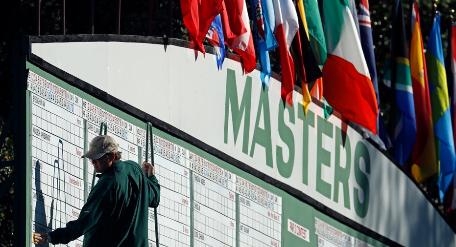Masters golf leaderboard FBN