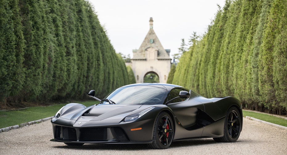 Ferrari LaFerrari supercar at Mecum FBN