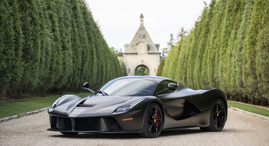 Ferrari LaFerrari supercar at Mecum FBN