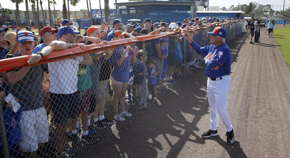 Mets spring training 2016 Terry Collins FBN baseball