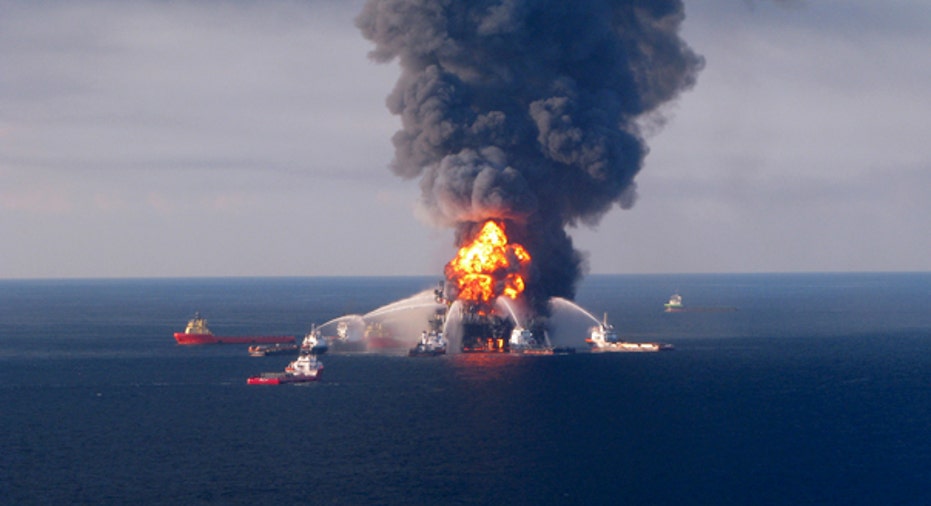 Oil Rig Blaze