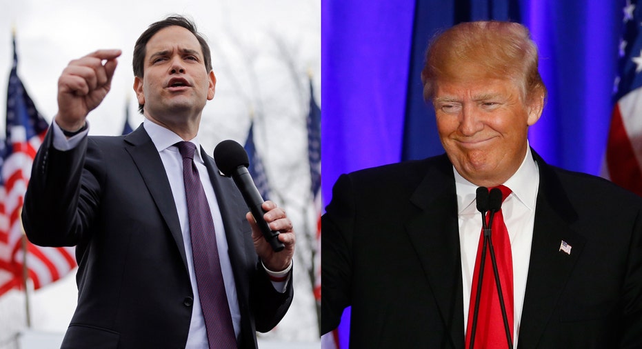 Marco Rubio and Donald Trump FBN