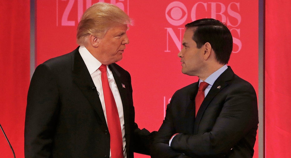 Donald Trump and Marco Rubio FBN