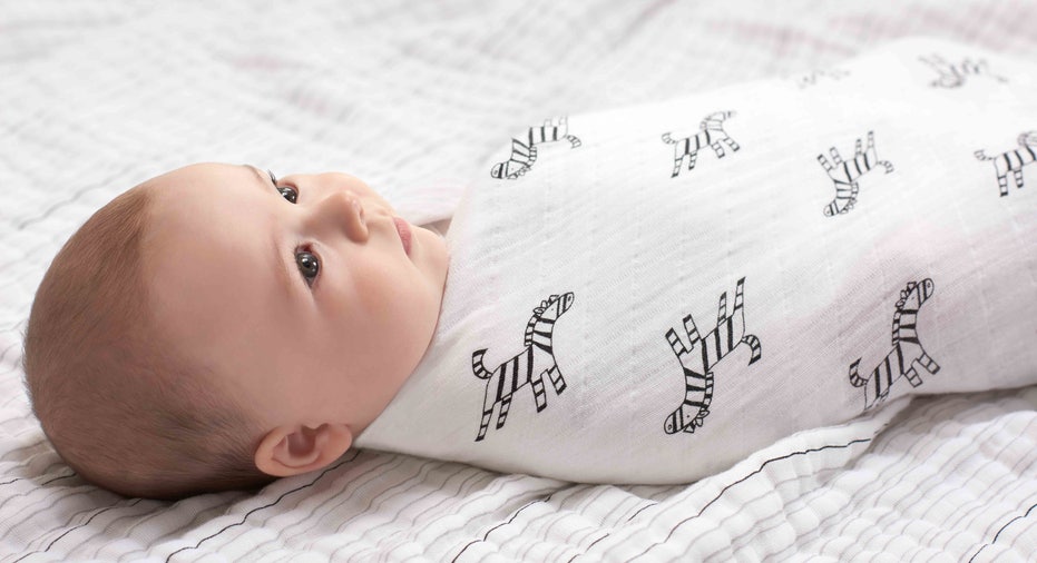 print on demand swaddle blanket
