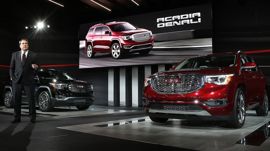 2017 GMC Acadia, Detroit Auto Show, General Motors, GM