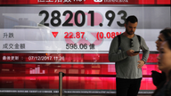 Asian share prices mixed after US markets regain equilibrium