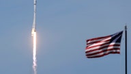 SpaceX launches 10 satellites from California air base
