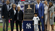 Jeter's No. 2 Retired in Emotional Yankees Ceremony