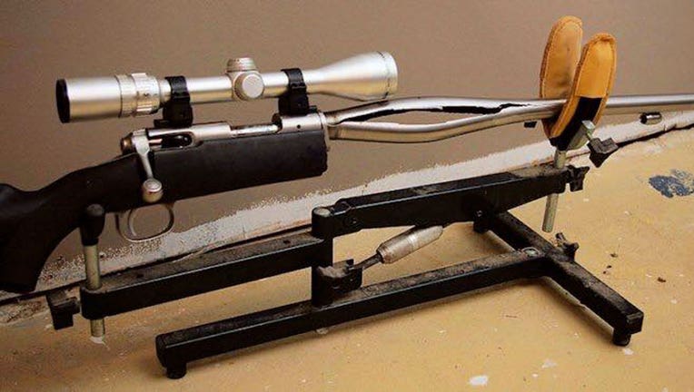 rifle barrel explode rifle barrel explode