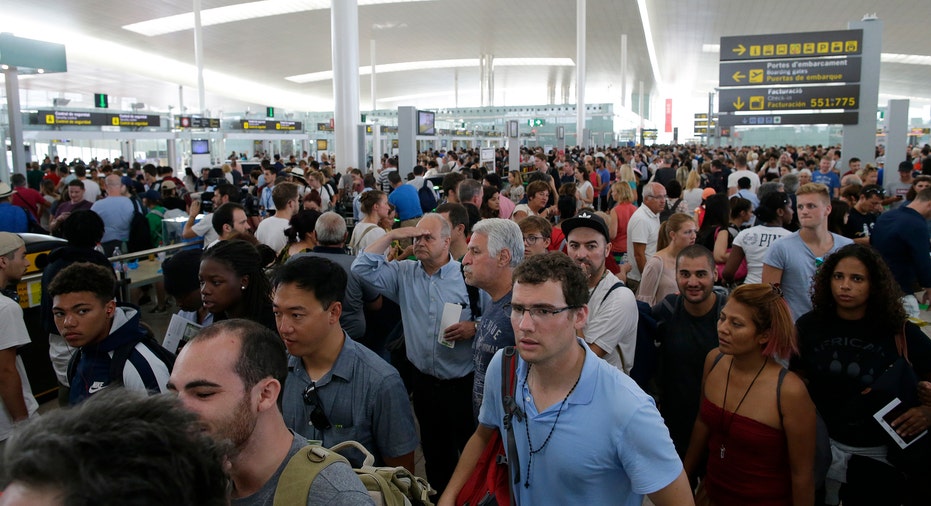 Barcelona Airport Strike AP FBN