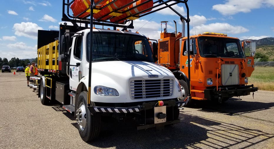 Autonomous crash truck FBN