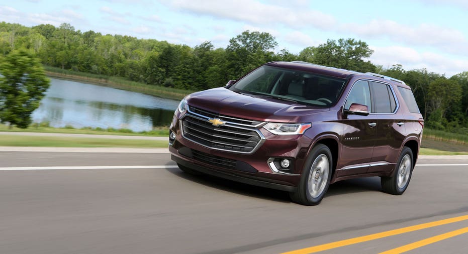 2018 Chevrolet Traverse on the road FBN